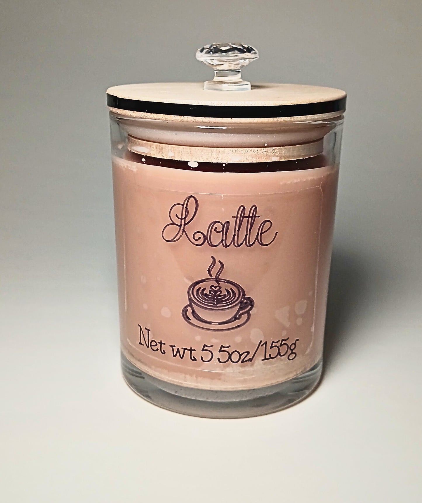 Latte candle-5.5oz