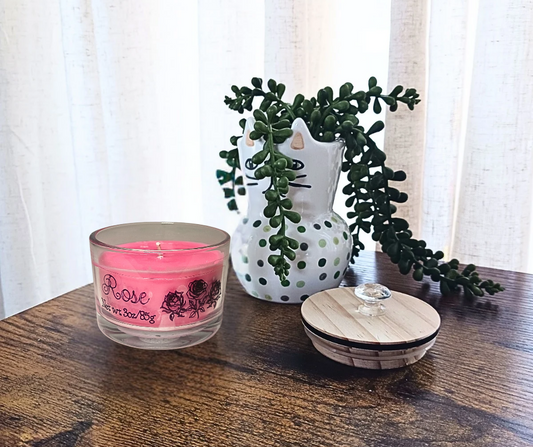 Rose candle-3oz