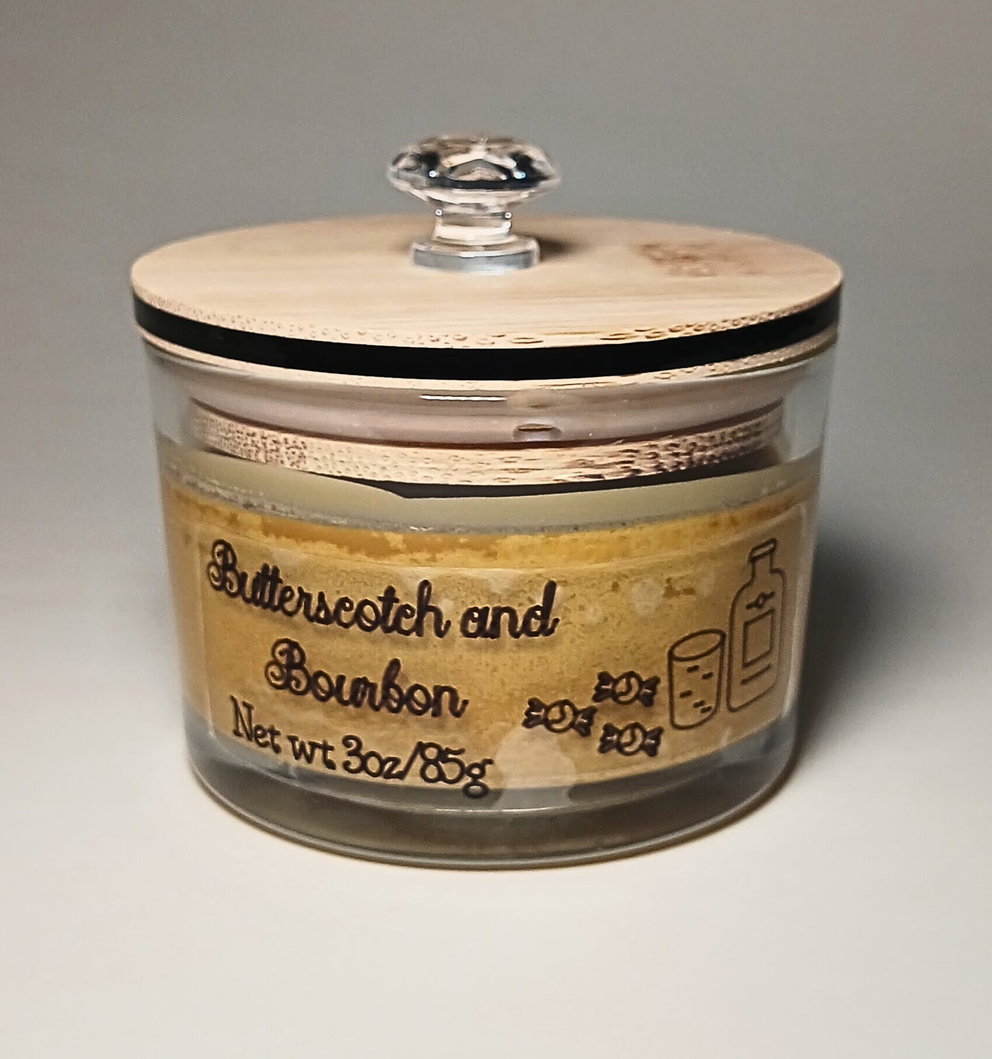 Butterscotch and Bourbon candle-3oz