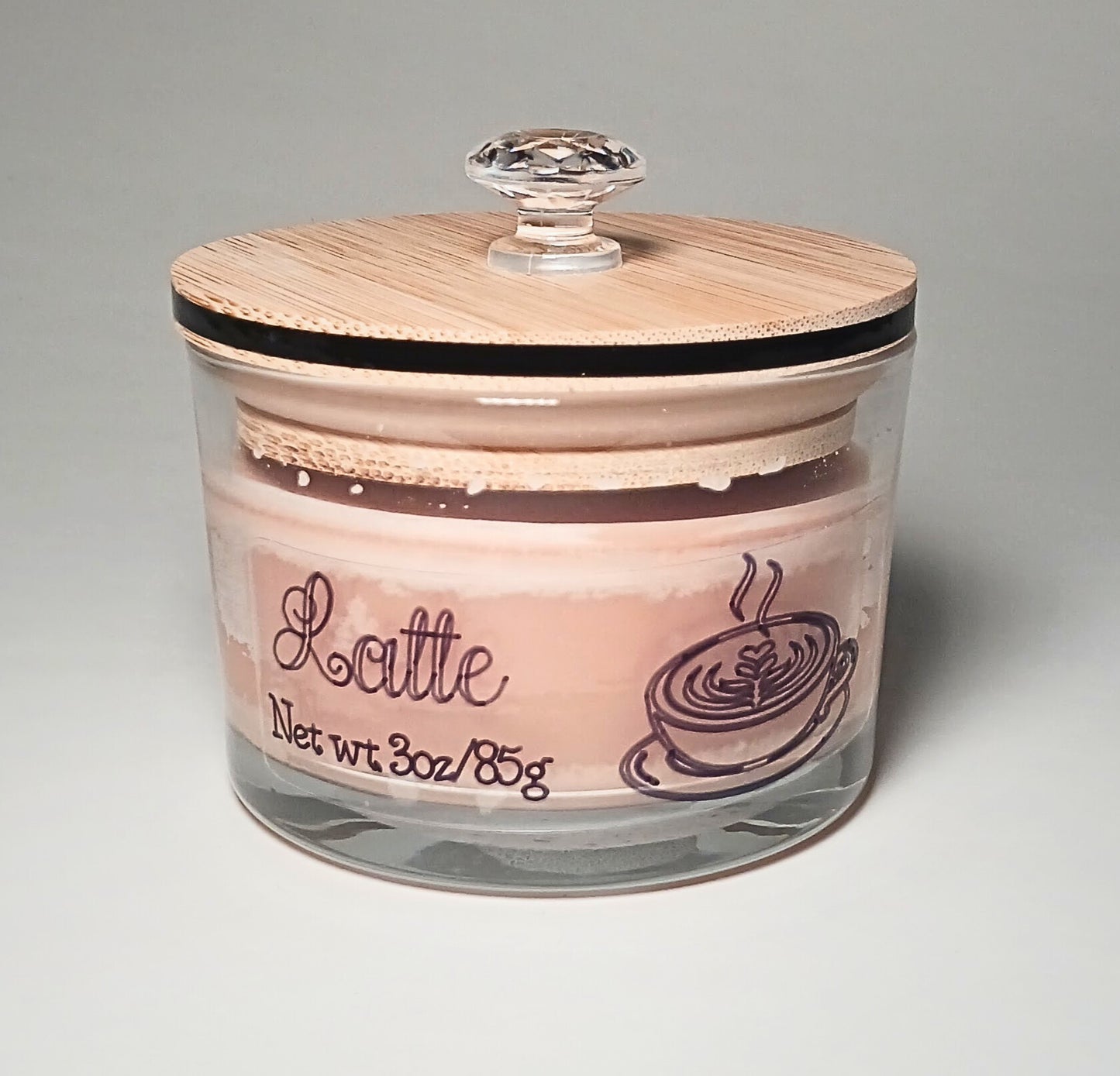 Latte candle-3oz