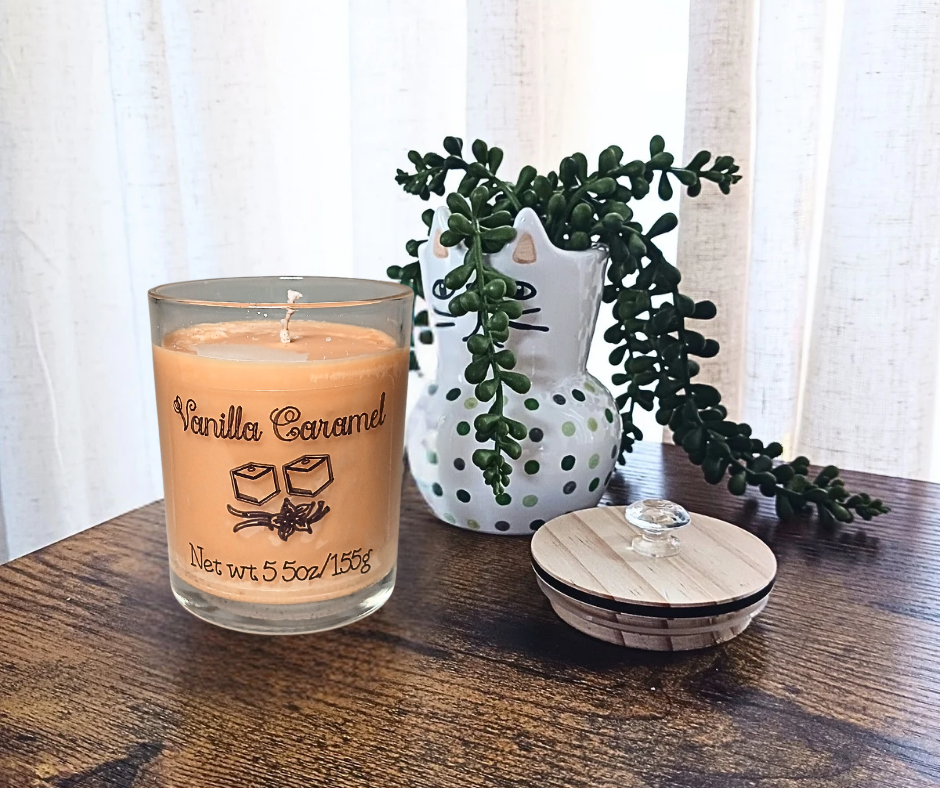 Vanilla Caramel candle-5.5oz