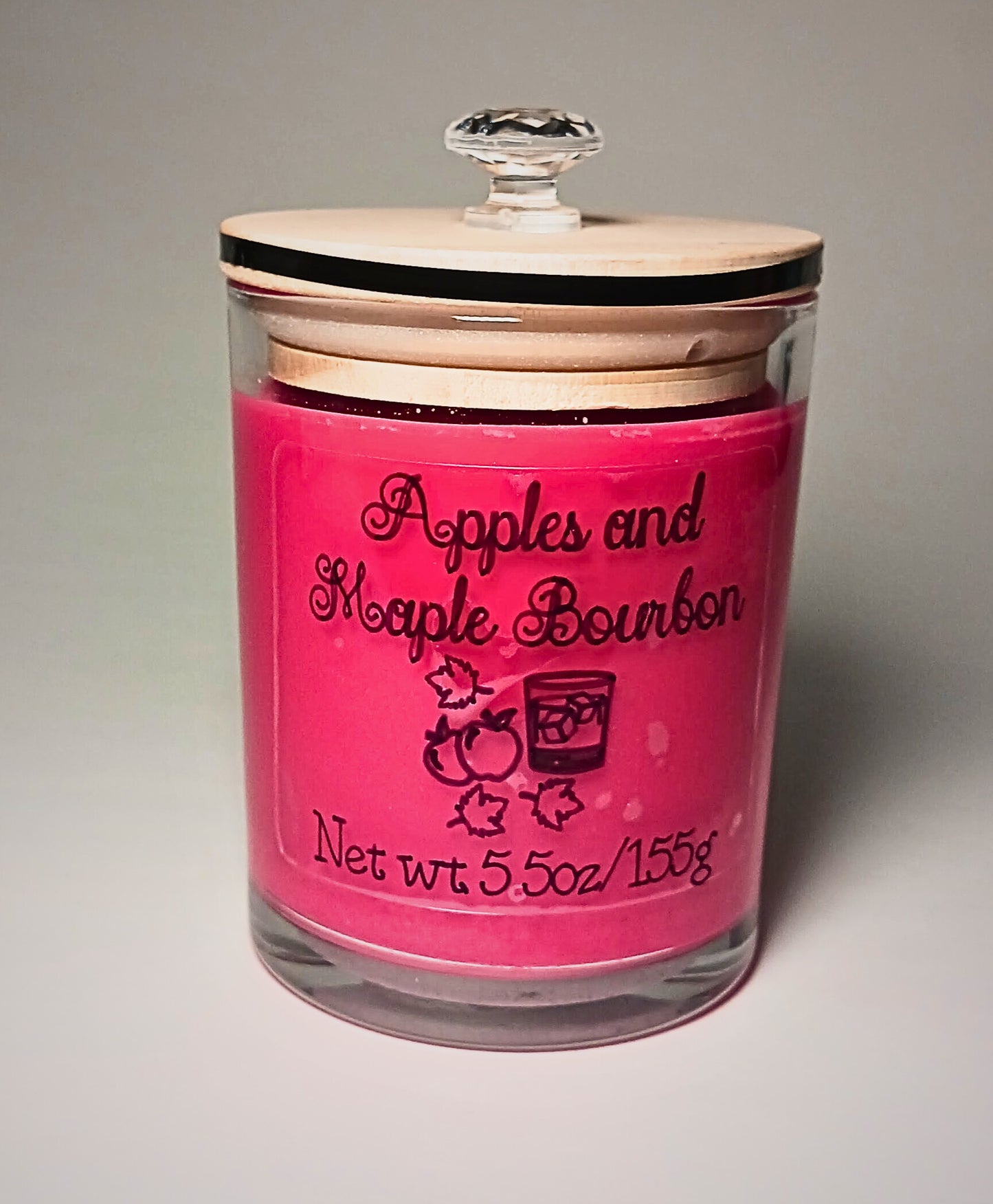 Apples and Maple Bourbon candle-5.5oz