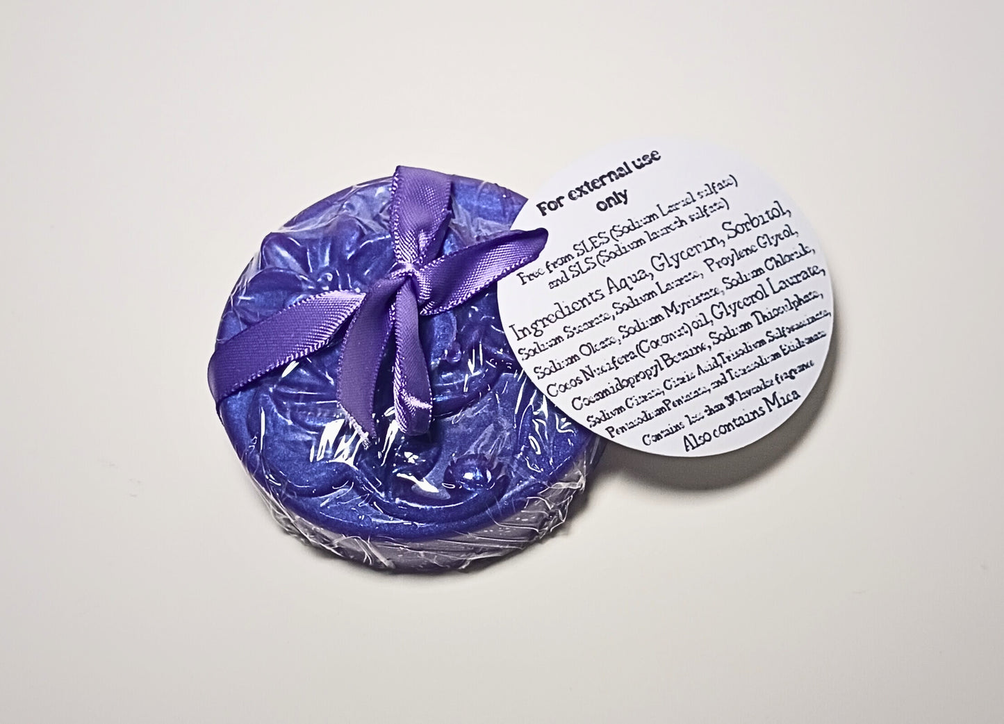 Flower Shaped Soap - Lavender Scented