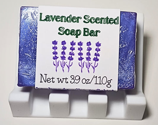 Lavender Scented Soap- Full Size Bar