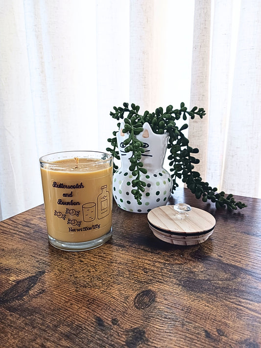 Butterscotch and Bourbon candle-5.5oz